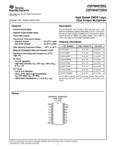 DataSheet CD74HCT253 pdf